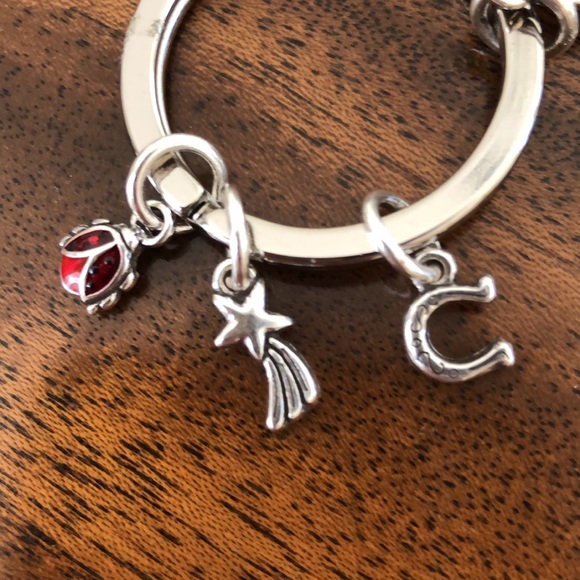 BRIGHTON GOOD LUCK hanging charm key chain - Picture 3 of 13